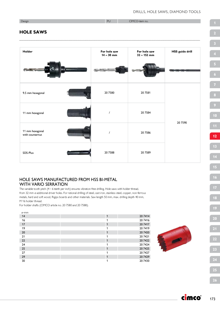 CIMCO - Main Catalogue Nb. : 20172 - Page 173