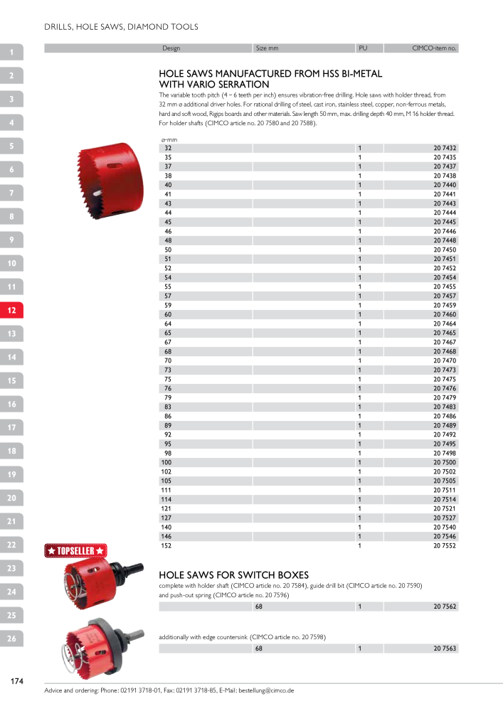 CIMCO - Main Catalogue Nb. : 20172 - Page 174