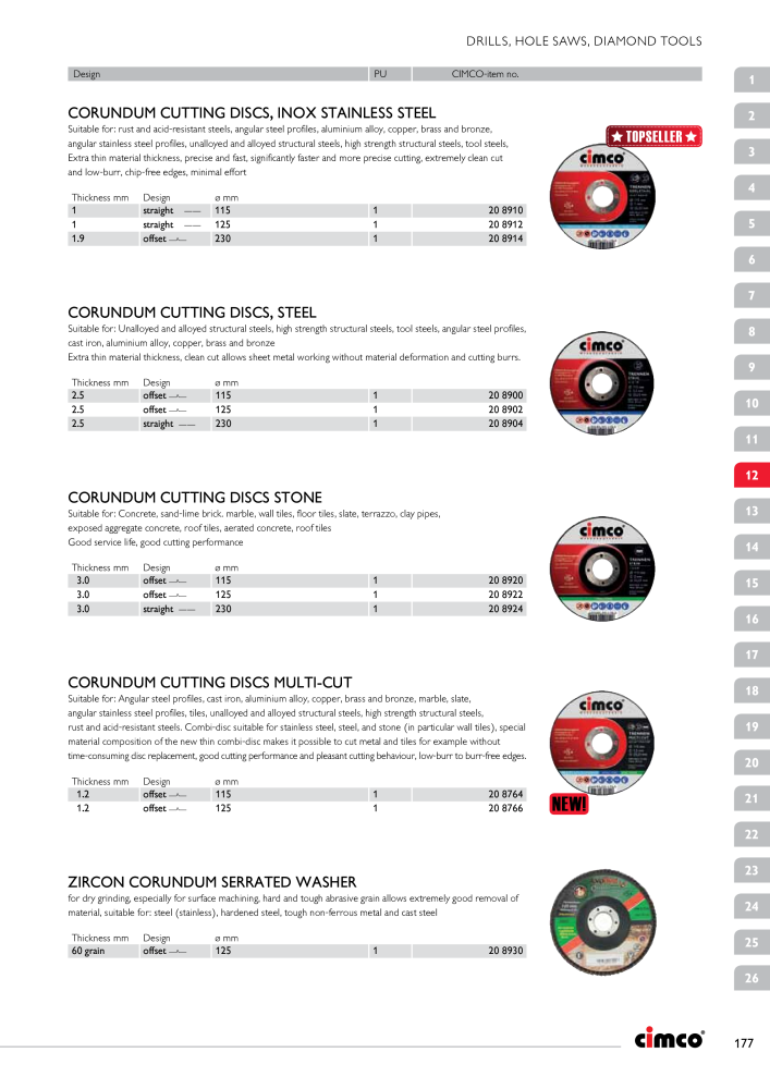 CIMCO - Main Catalogue Nb. : 20172 - Page 177