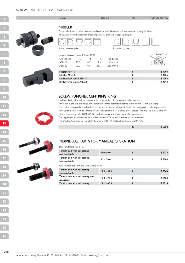 CIMCO - Main Catalogue Nb. : 20172 - Page 200