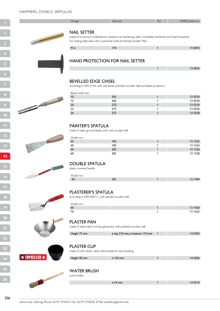 CIMCO - Main Catalogue Nb. : 20172 - Page 206