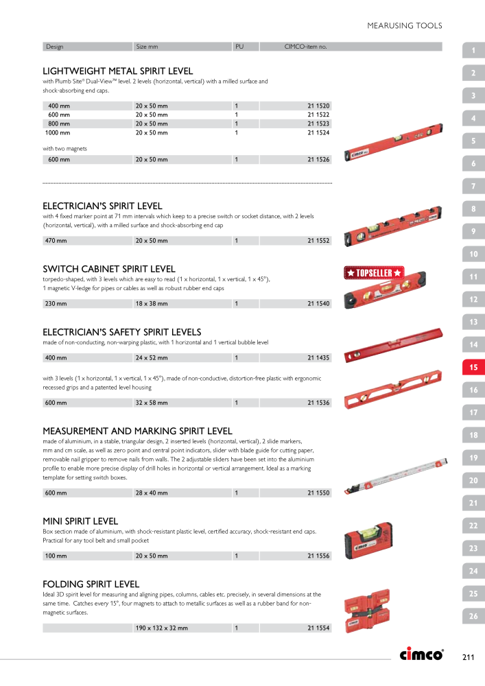 CIMCO - Main Catalogue NR.: 20172 - Strona 211