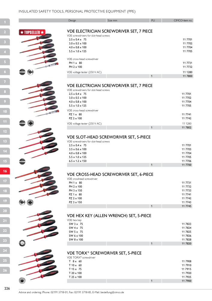 CIMCO - Main Catalogue Nb. : 20172 - Page 226