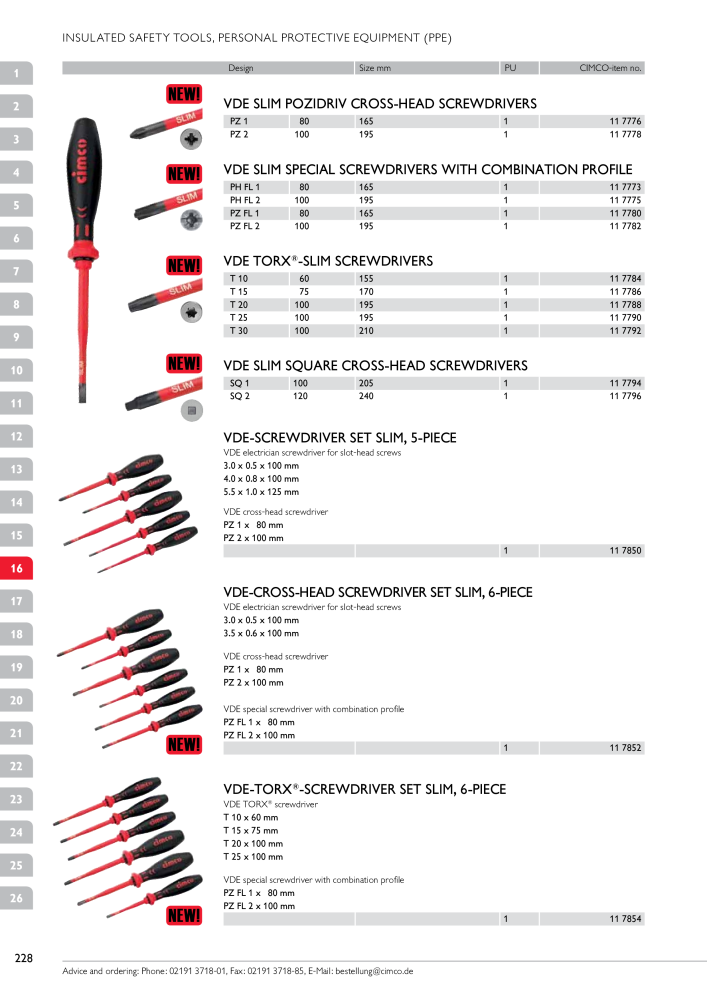 CIMCO - Main Catalogue Nb. : 20172 - Page 228