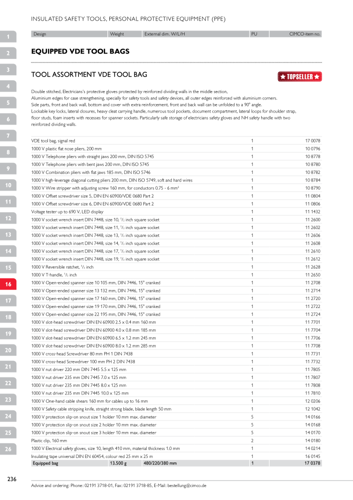 CIMCO - Main Catalogue Nb. : 20172 - Page 236