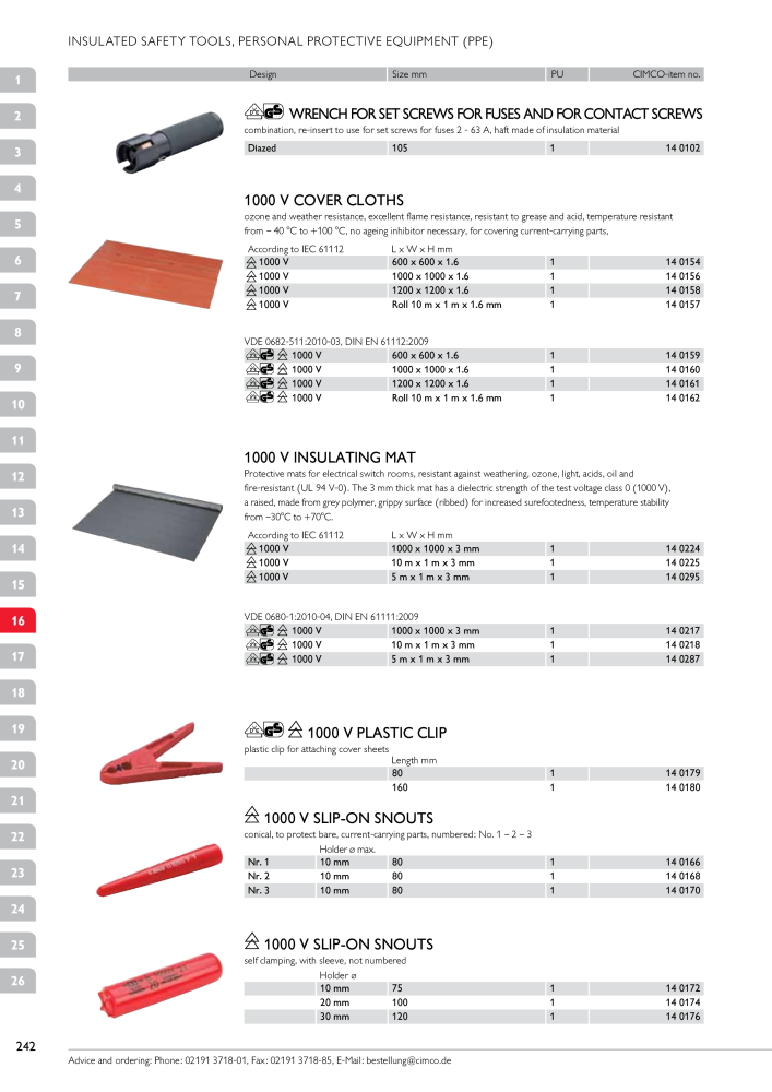 CIMCO - Main Catalogue Nb. : 20172 - Page 242