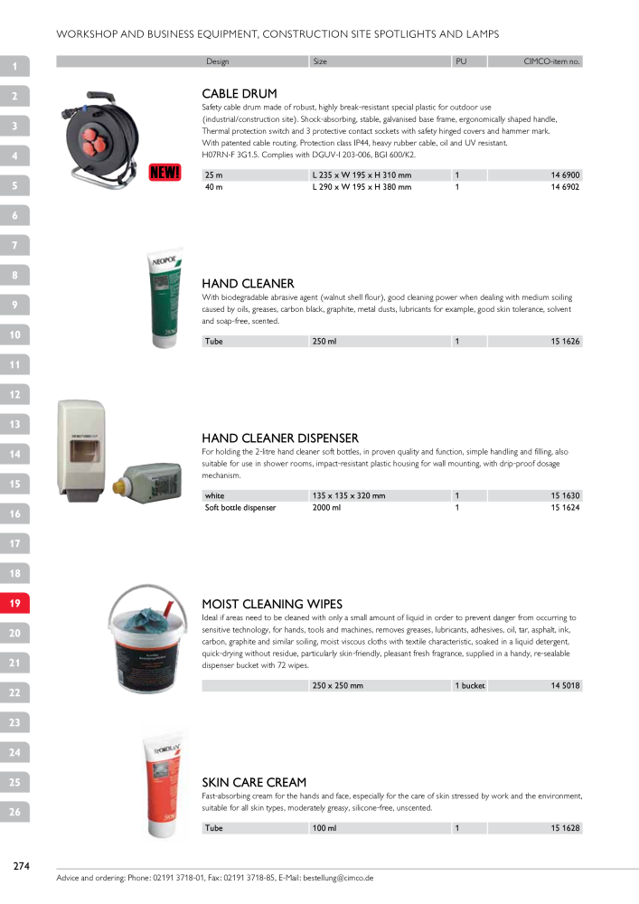 CIMCO - Main Catalogue Nb. : 20172 - Page 274