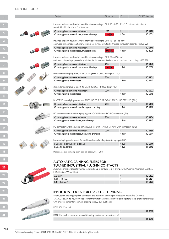 CIMCO - Main Catalogue NR.: 20172 - Strona 284