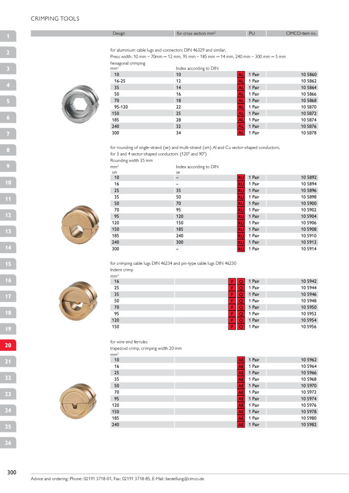 CIMCO - Main Catalogue Nb. : 20172 - Page 300