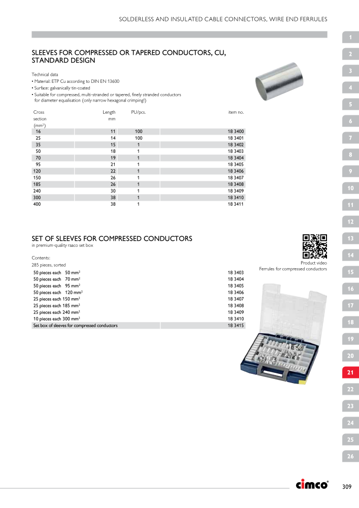 CIMCO - Main Catalogue Nb. : 20172 - Page 309