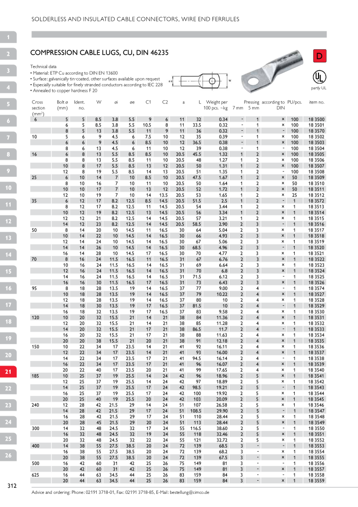 CIMCO - Main Catalogue Nb. : 20172 - Page 312