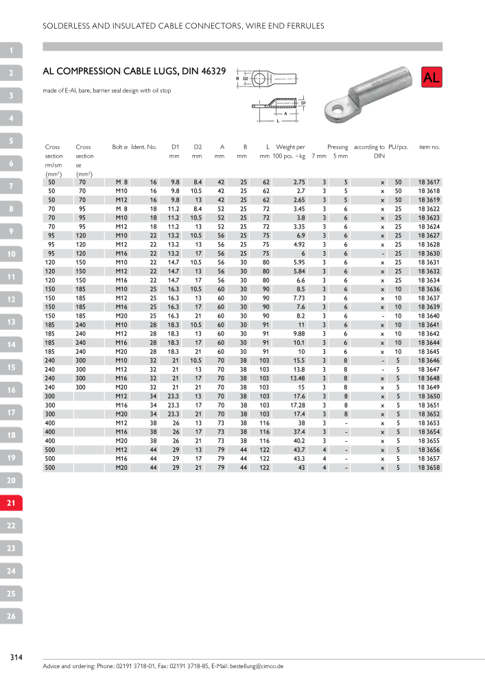 CIMCO - Main Catalogue Nb. : 20172 - Page 314