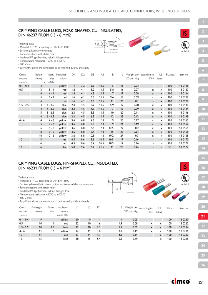 CIMCO - Main Catalogue Nb. : 20172 - Page 321