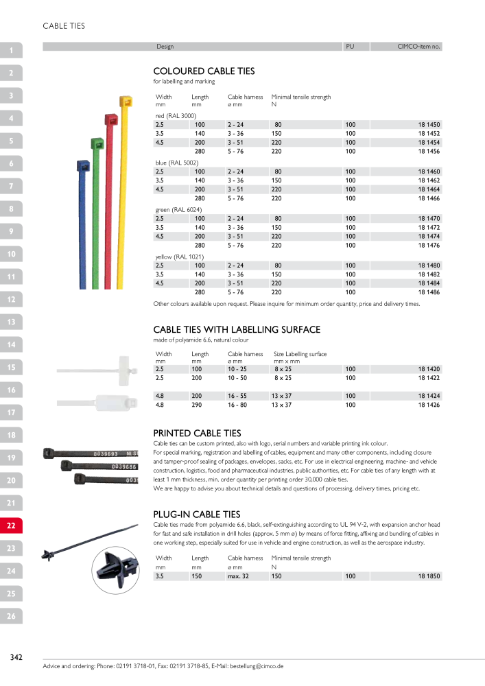 CIMCO - Main Catalogue Nb. : 20172 - Page 342