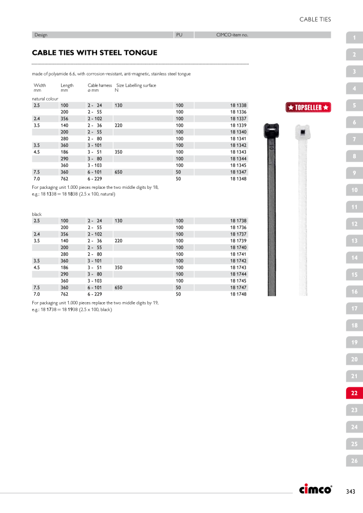 CIMCO - Main Catalogue Nb. : 20172 - Page 343