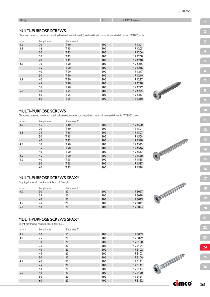 CIMCO - Main Catalogue Nb. : 20172 - Page 363