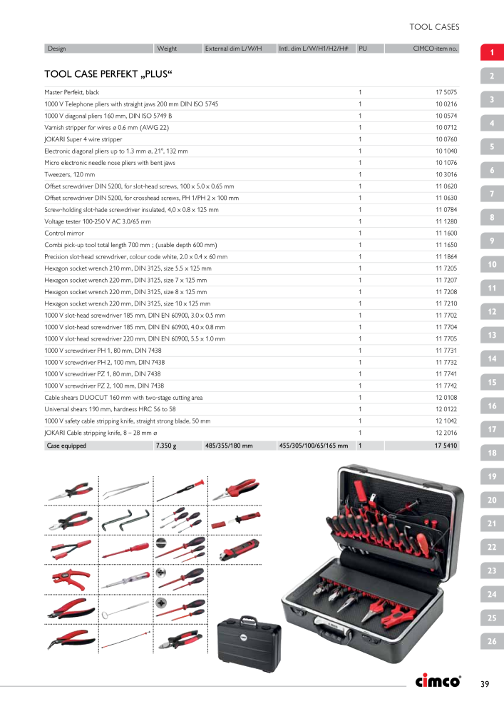 CIMCO - Main Catalogue Nb. : 20172 - Page 39