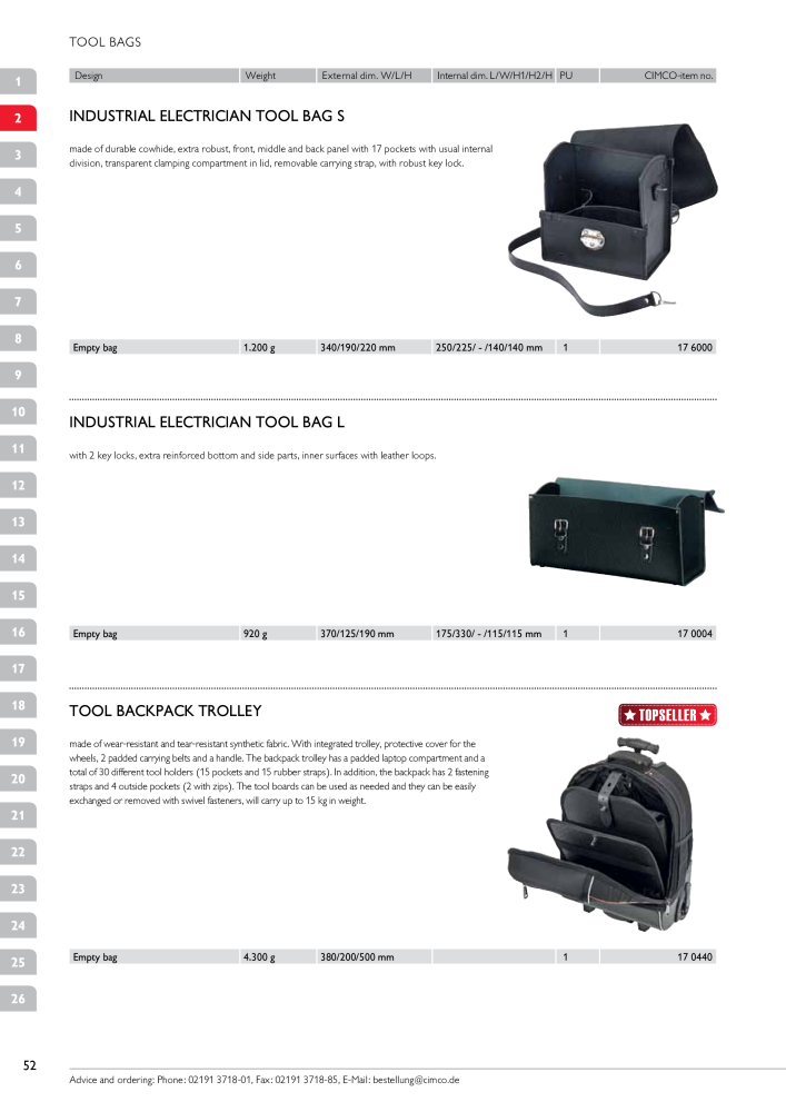 CIMCO - Main Catalogue NR.: 20172 - Strona 52