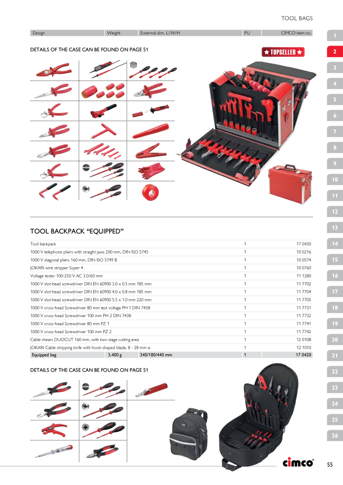 CIMCO - Main Catalogue NR.: 20172 - Strona 55