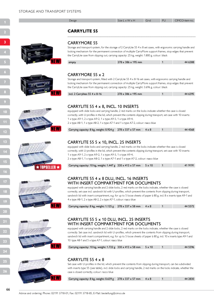 CIMCO - Main Catalogue Nb. : 20172 - Page 66