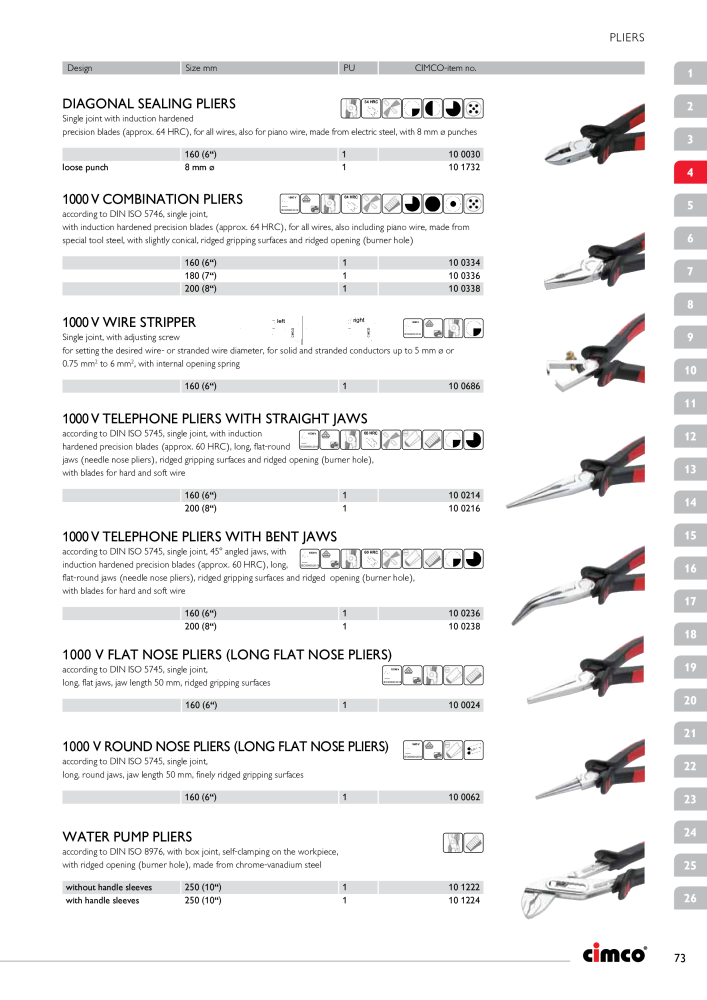 CIMCO - Main Catalogue Nb. : 20172 - Page 73