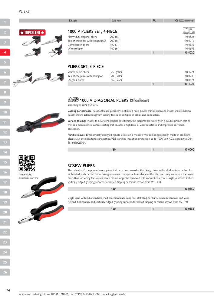 CIMCO - Main Catalogue Nb. : 20172 - Page 74