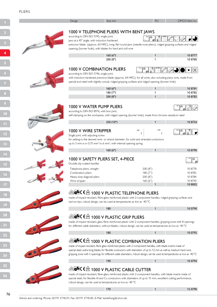 CIMCO - Main Catalogue NR.: 20172 - Strona 76