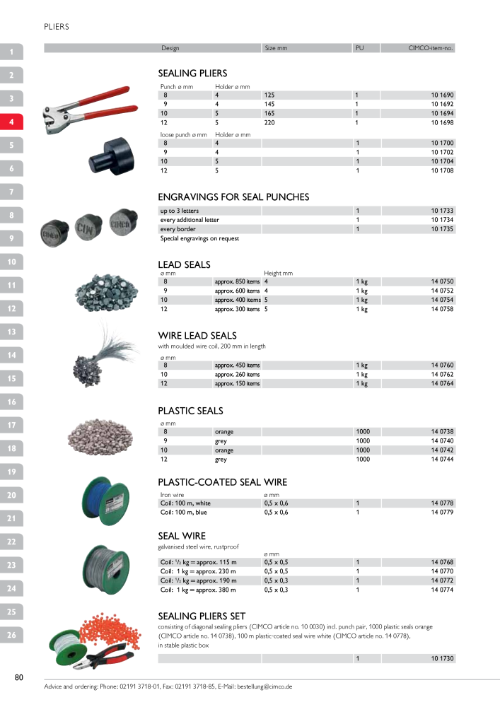 CIMCO - Main Catalogue NR.: 20172 - Strona 80