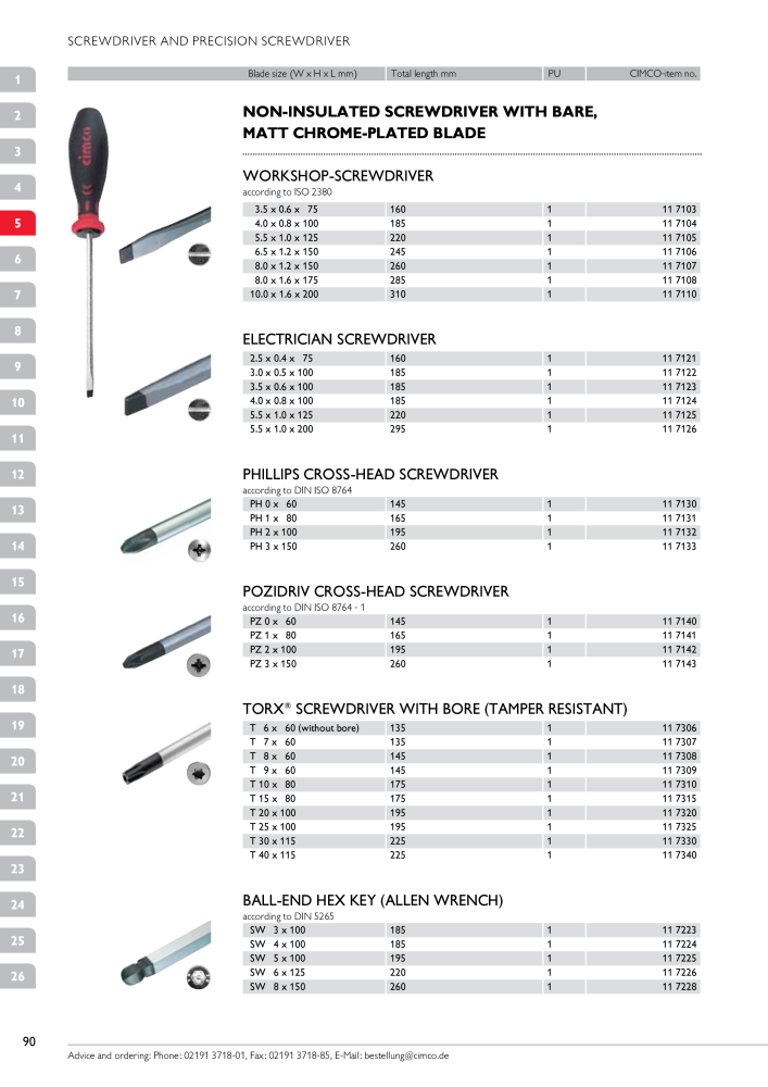 CIMCO - Main Catalogue Nb. : 20172 - Page 90