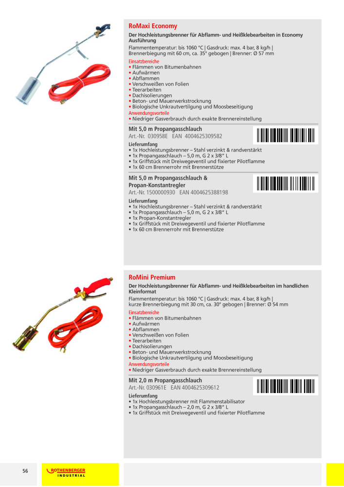 Rothenberger Industrial - Gesamtkatalog Č. 20173 - Strana 54