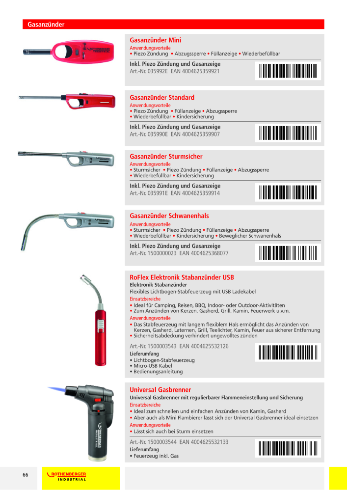 Rothenberger Industrial - Gesamtkatalog NR.: 20173 - Pagina 64