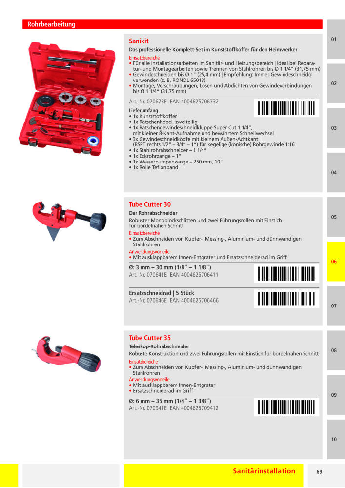 Rothenberger Industrial - Gesamtkatalog NR.: 20173 - Seite 67