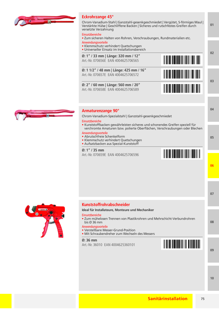 Rothenberger Industrial - Gesamtkatalog Č. 20173 - Strana 73