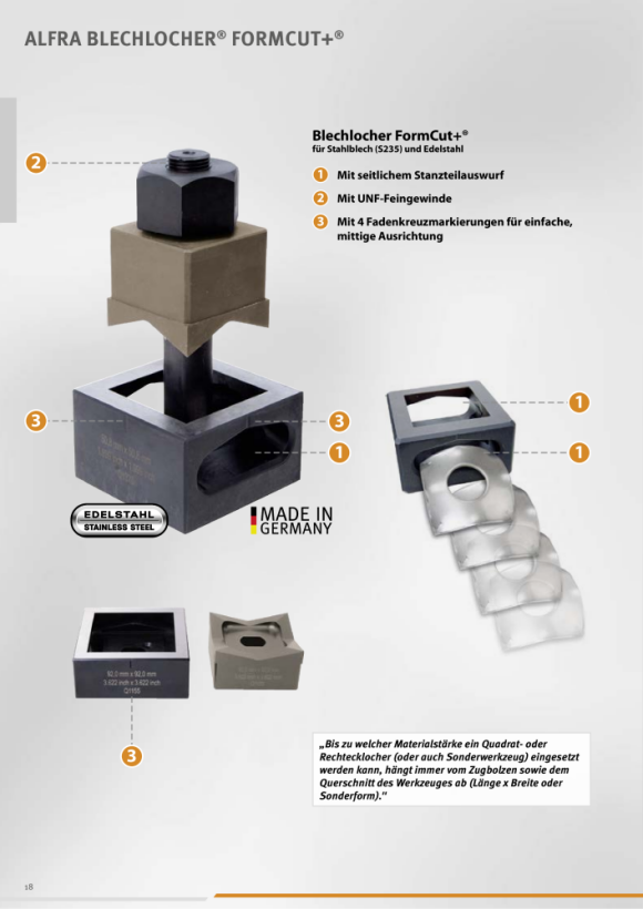 ALFRA Trekbout maat 0 L = 170 mm 01343