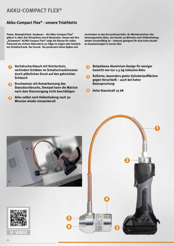 ALFRA Reserve accu Li-Ion 1,5Ah 18V voor Akku-Compact Flex 02082-01