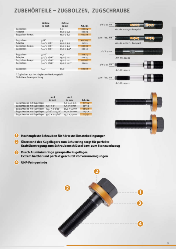 ALFRA Adapter Ø 19 mm (3/4”) x 11,1 mm 01425