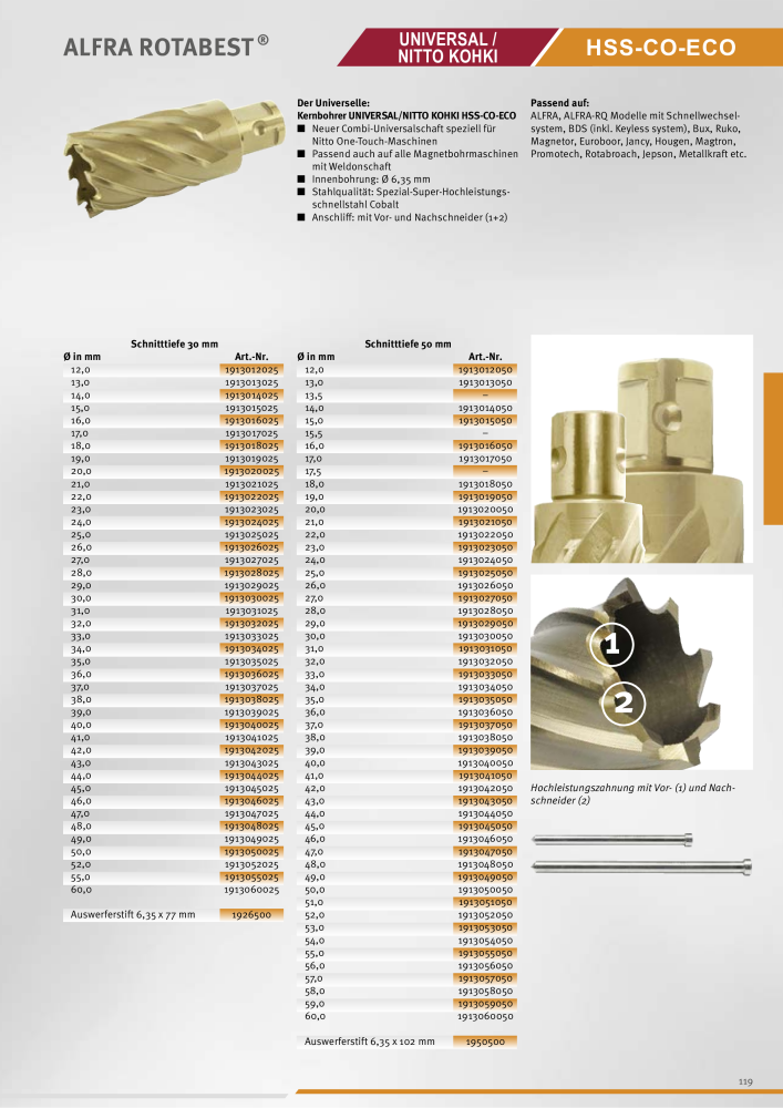 Alfra Hauptkatalog NR.: 20176 - Seite 119