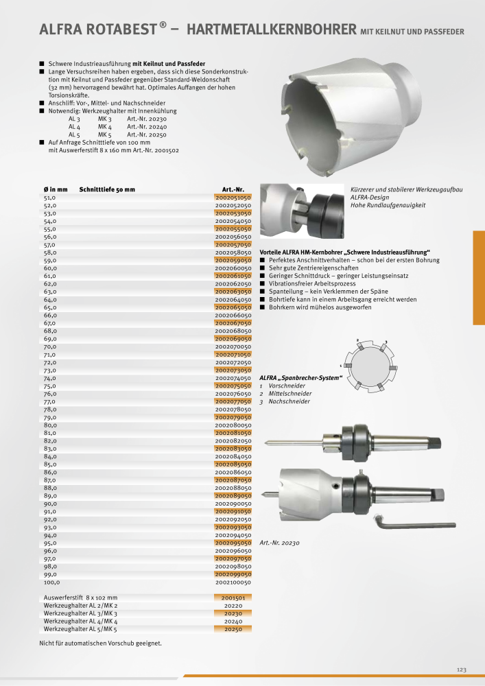 Alfra Hauptkatalog NO.: 20176 - Page 123