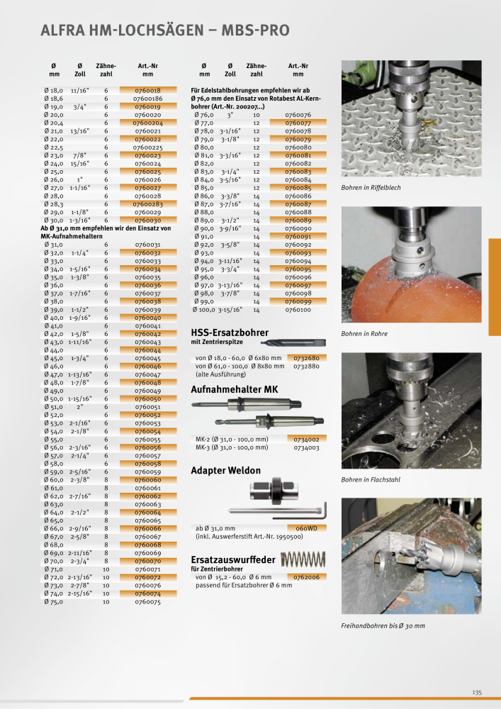 Alfra Hauptkatalog NR.: 20176 - Seite 135