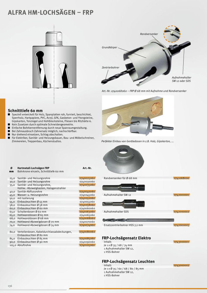 Alfra Hauptkatalog NO.: 20176 - Page 136