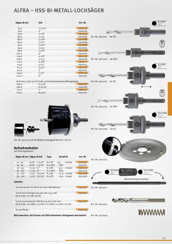 Alfra Hauptkatalog NR.: 20176 - Seite 139