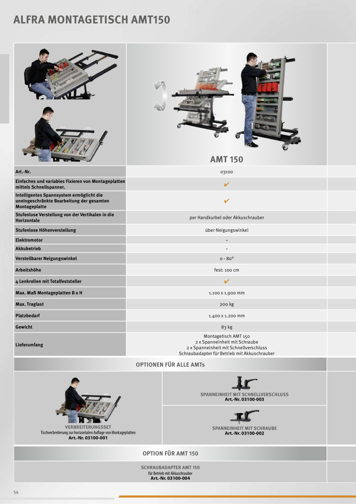 Alfra Hauptkatalog NR.: 20176 - Seite 54