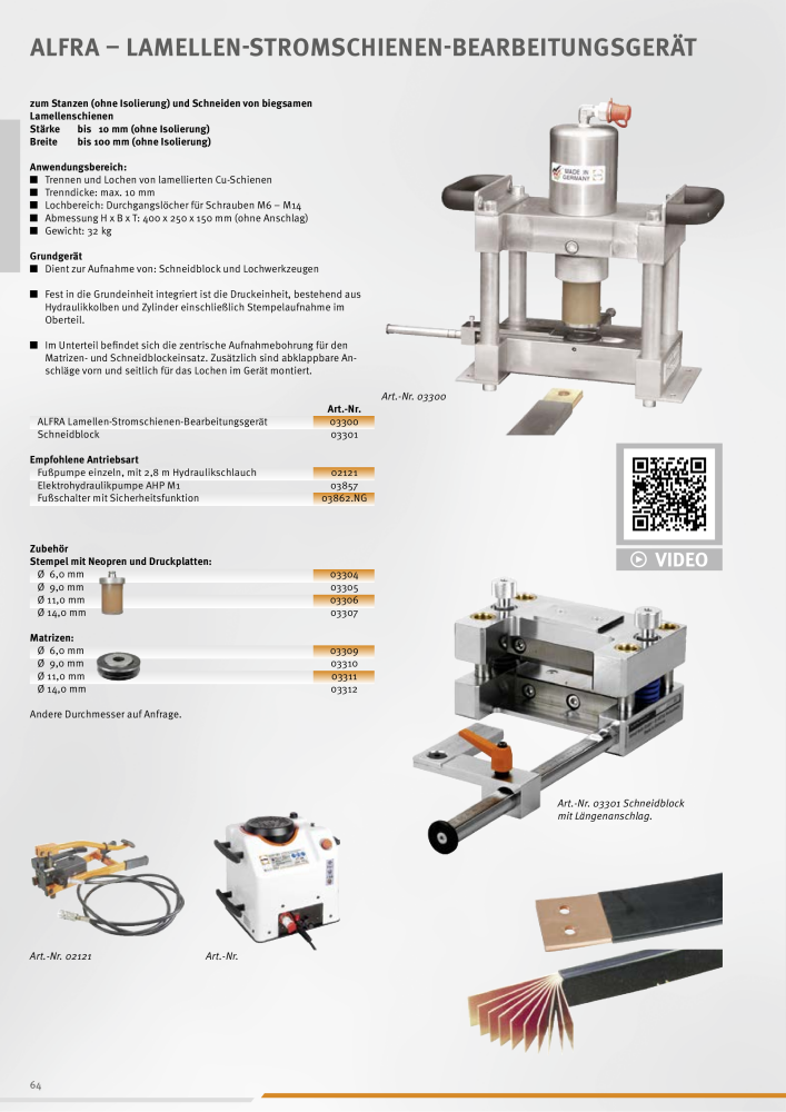 Alfra Hauptkatalog NR.: 20176 - Seite 64