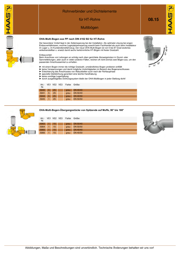 HAAS - Katalog 7.5 NR.: 20185 - Seite 113