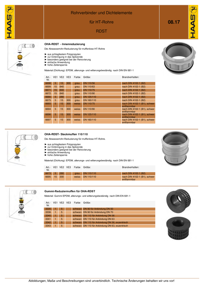 HAAS - Katalog 7.5 NR.: 20185 - Seite 115