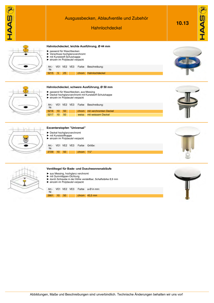 HAAS - Katalog 7.5 NO.: 20185 - Page 169