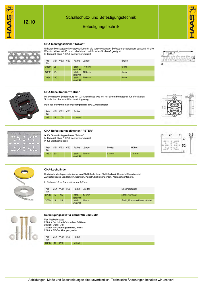 HAAS - Katalog 7.5 NR.: 20185 - Seite 203