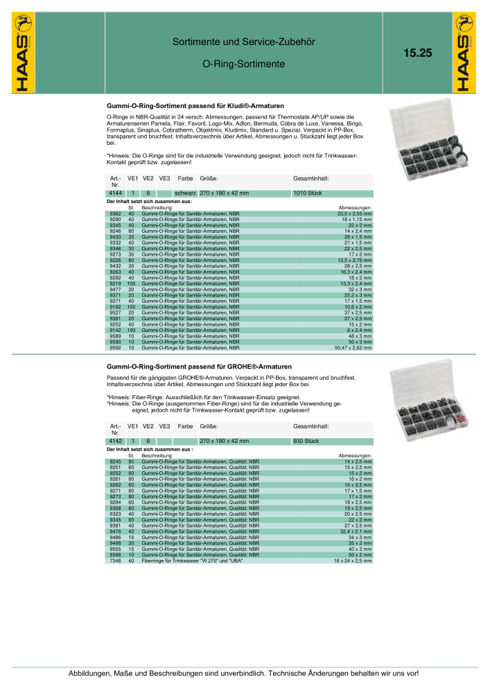 HAAS - Katalog 7.5 NR.: 20185 - Pagina 263