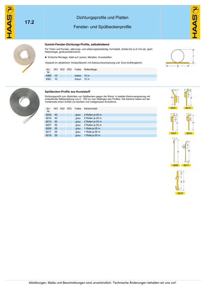 HAAS - Katalog 7.5 NR.: 20185 - Pagina 312