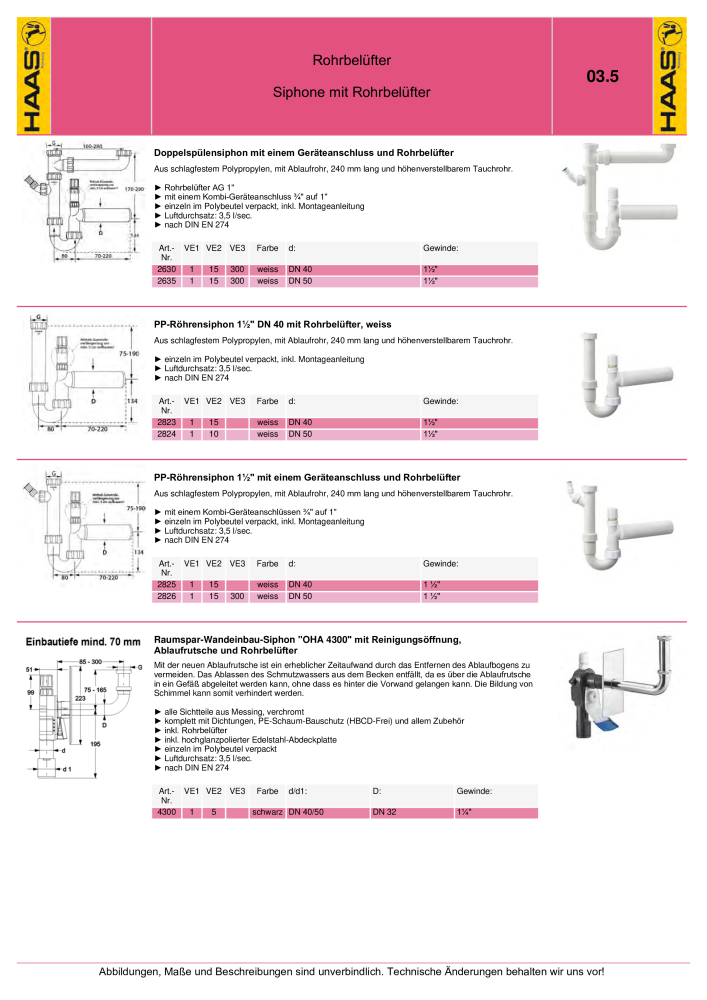 HAAS - Katalog 7.5 NR.: 20185 - Seite 41